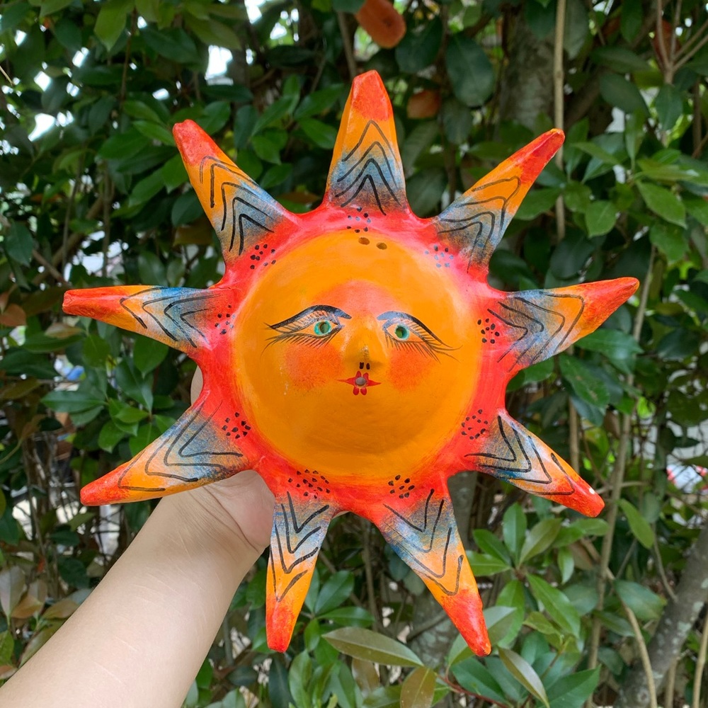Handmade coconut sun